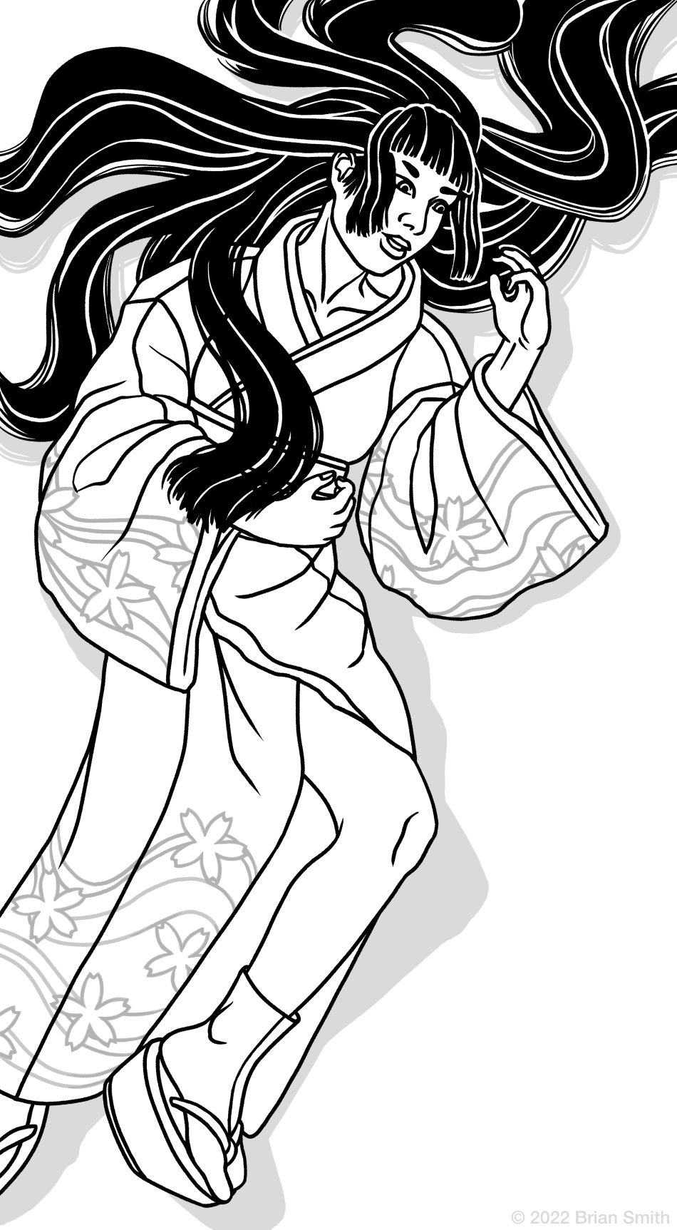 Kimono girl