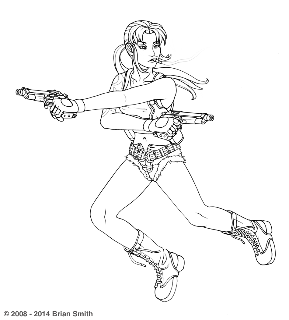 Revy from Black Lagoon