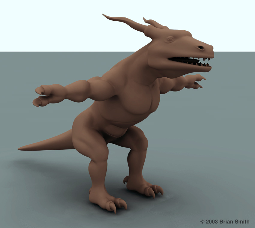 Scorch dragon render
