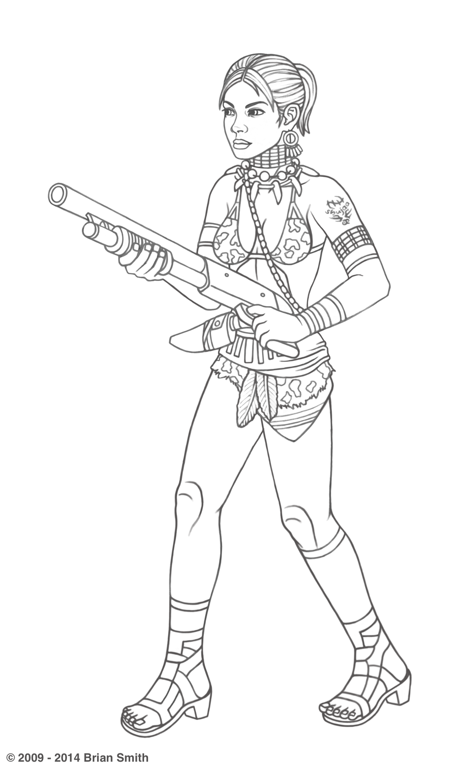 Sheva Alomar from Resident Evil 5
