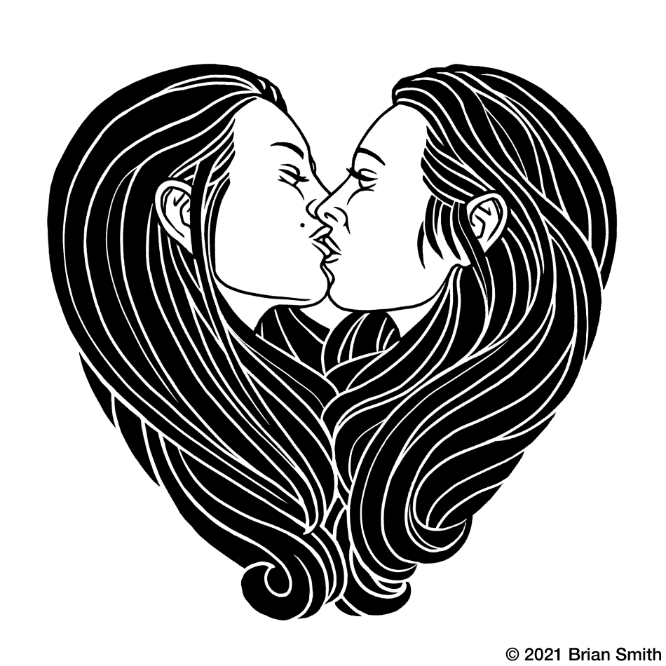 Two girls one kiss