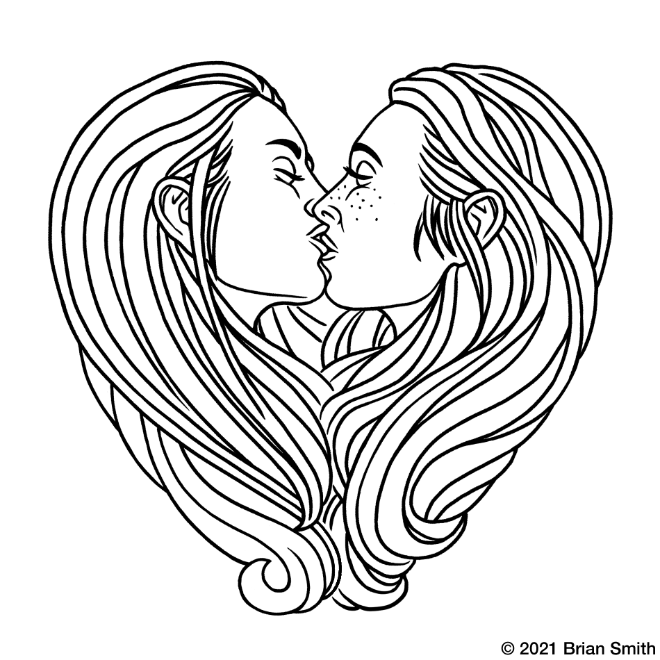 Two girls one kiss