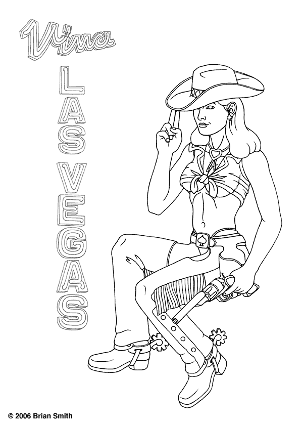Las Vegas cowgirl